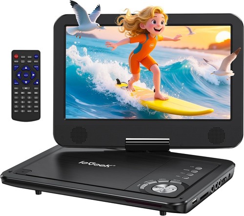 Iegeek dvd player - 12.5"dvd, with