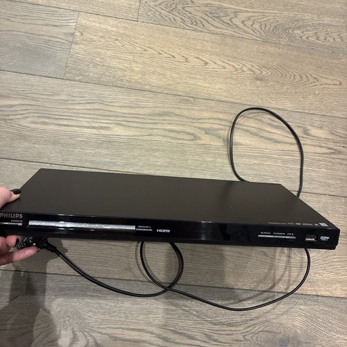 Philips black dvd player - black,