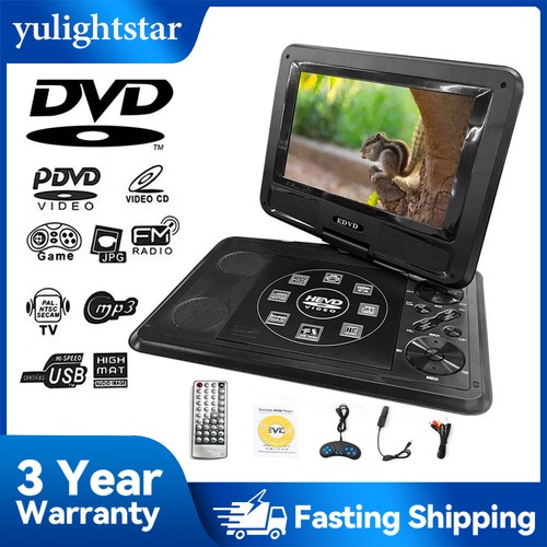 Portable dvd player swivel - hd,