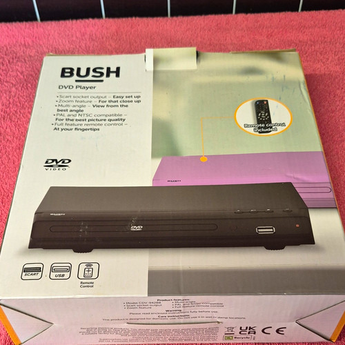 Bush cdv dvd player black - cdv-04,