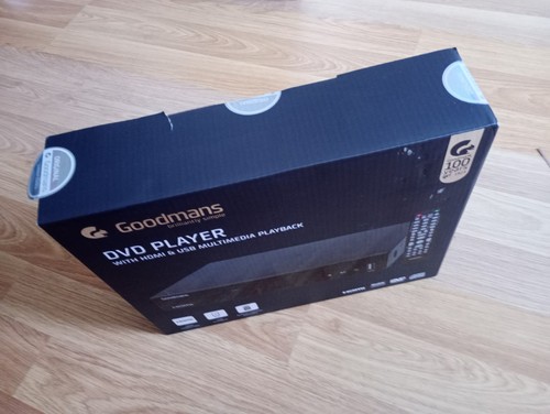Goodmans dvd player - new,