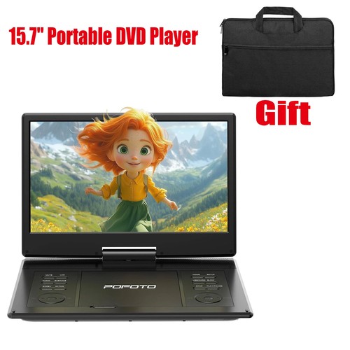 Portable dvd player with - player,