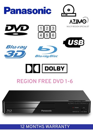 Panasonic dmp bdt165 - dmp-bdt165, multi