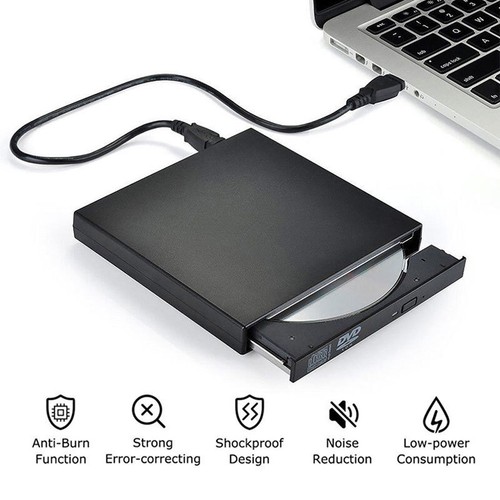 Slim external dvd drive - cd/dvd,