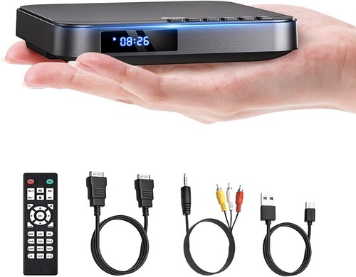 Desobry mini dvd player - dvd, hdmi