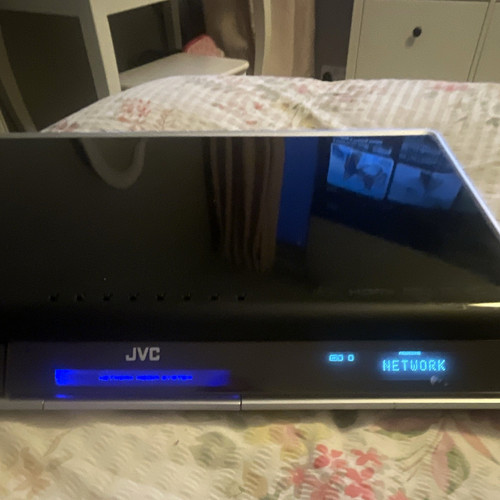 Jvc black dvd player - dvd, player,