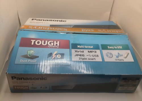 Panasonic dvd s500eb - panasonic,