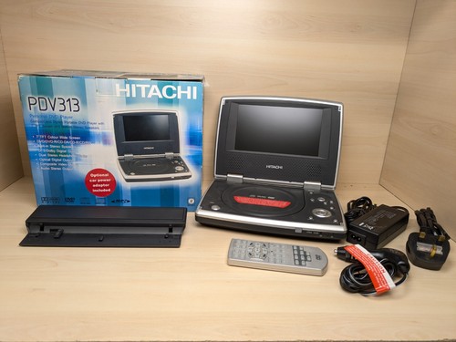 Hitachi pdv313 portable - portable, dvd