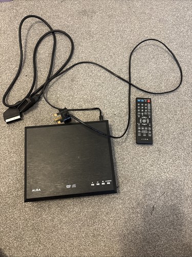 Alba dvd player - black, scart