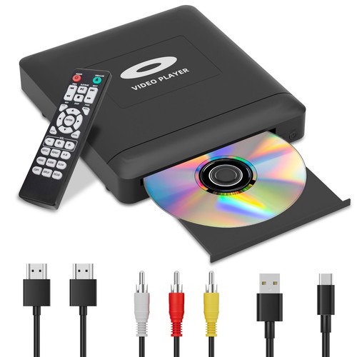 Mini dvd player with hdmi - with,