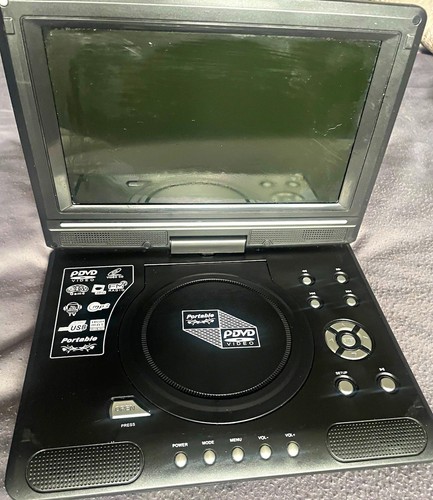 Pdvd portable dvd player - portable, black