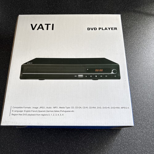 Vati dvd player for region - player, tv,region