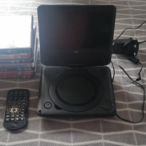 Egl portable dvd player - 7",