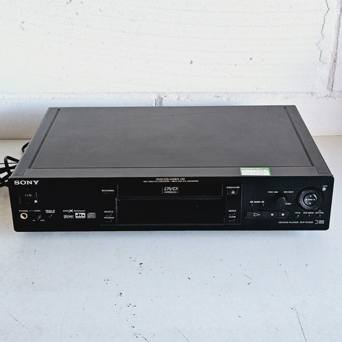 Sony dvp s725d - cd/dvd, player