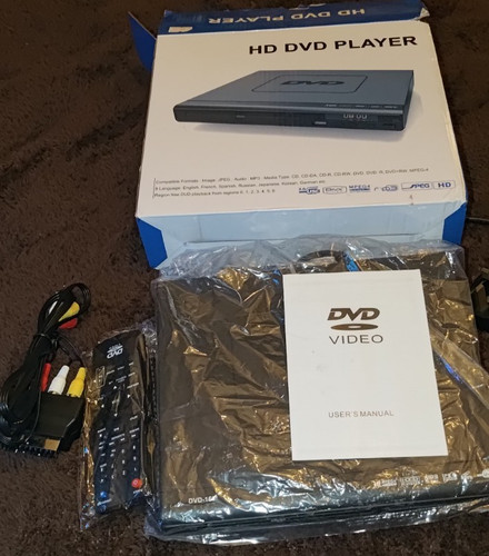 Dvd player with remote control - player,