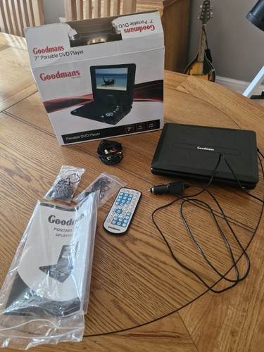 Goodmans portable dvd player - goodmans,